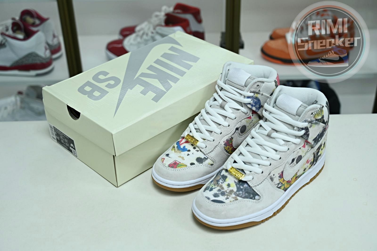 Svp*me x Nike Dunk SB High "Rammellzee"