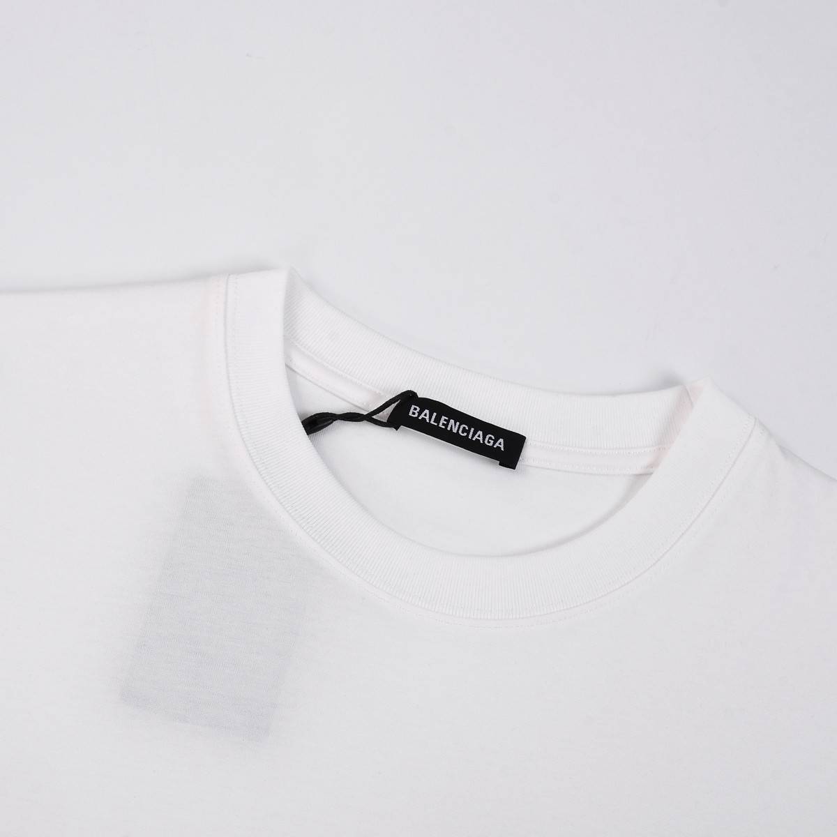 Ba1en*iaga 24s embroidered fabric t-shirt