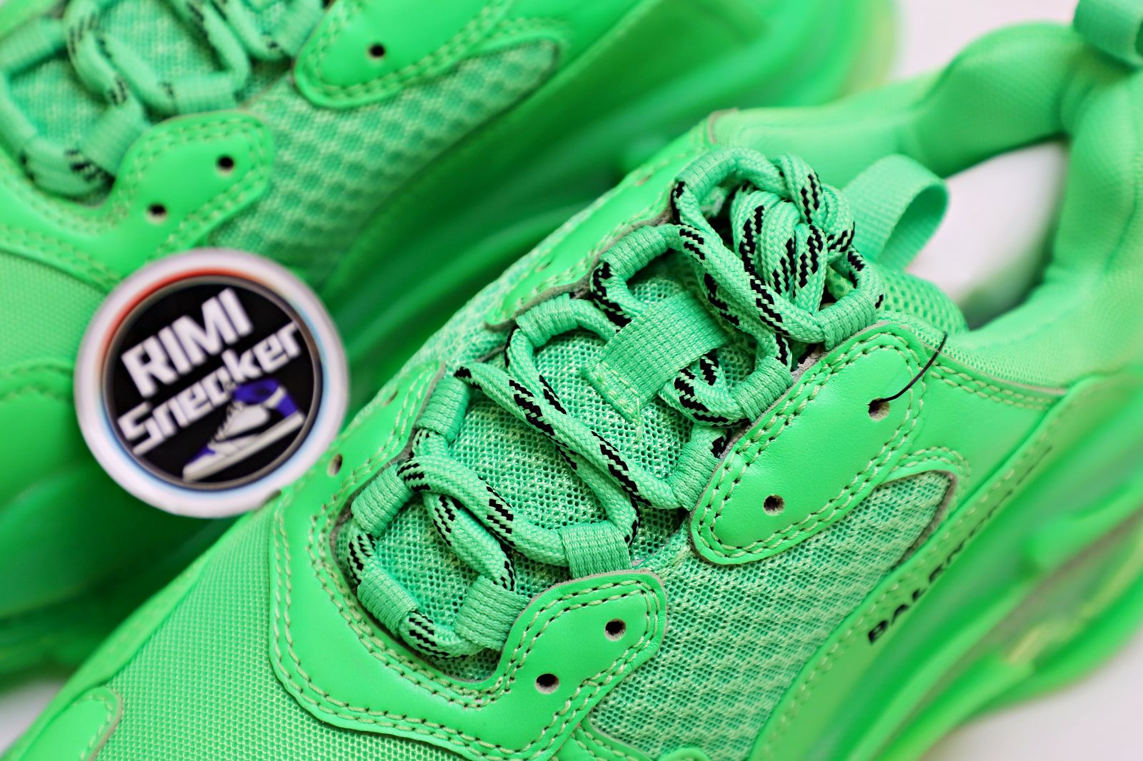 Ba1en*iaga Triple S Clear Sole green
