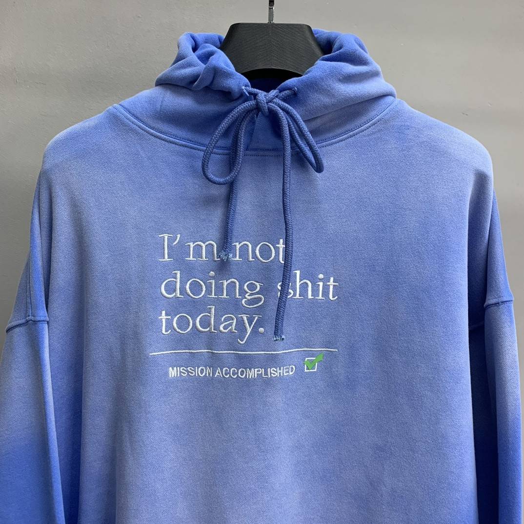 Ba1en*iaga lettered washed sweatshirt