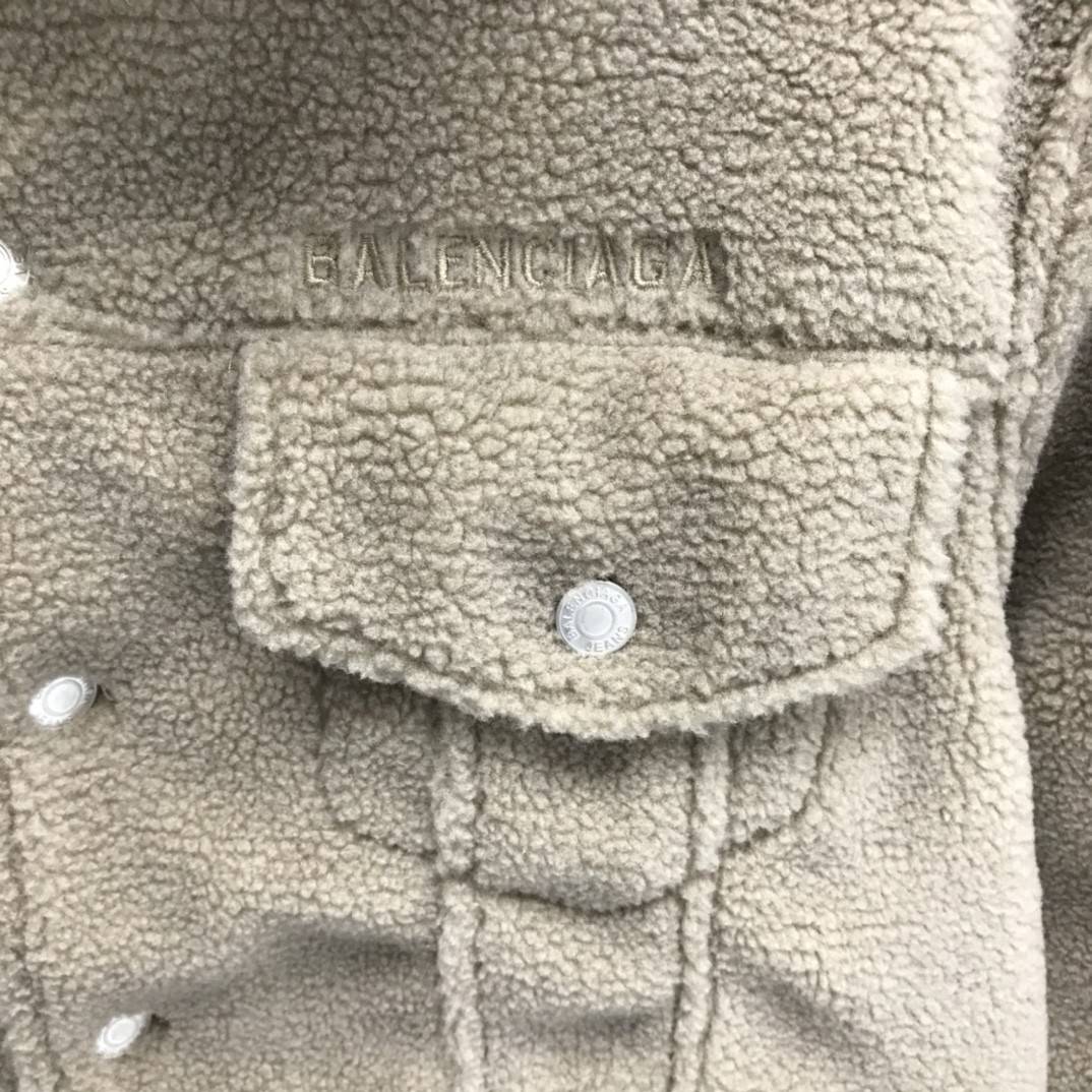 Ba1en*iaga lettered lambswool jacket