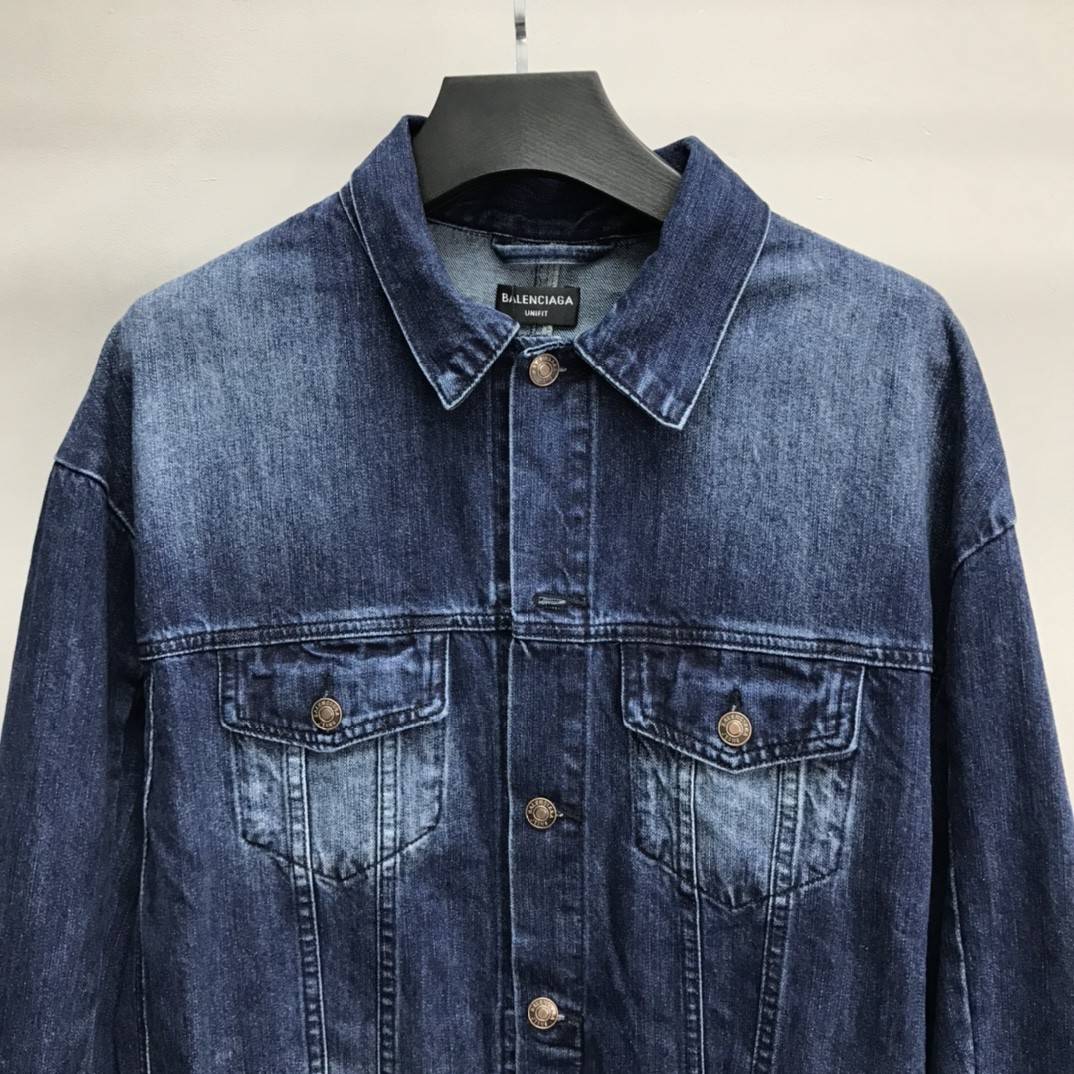 Ba1en*iaga Jean Jacket