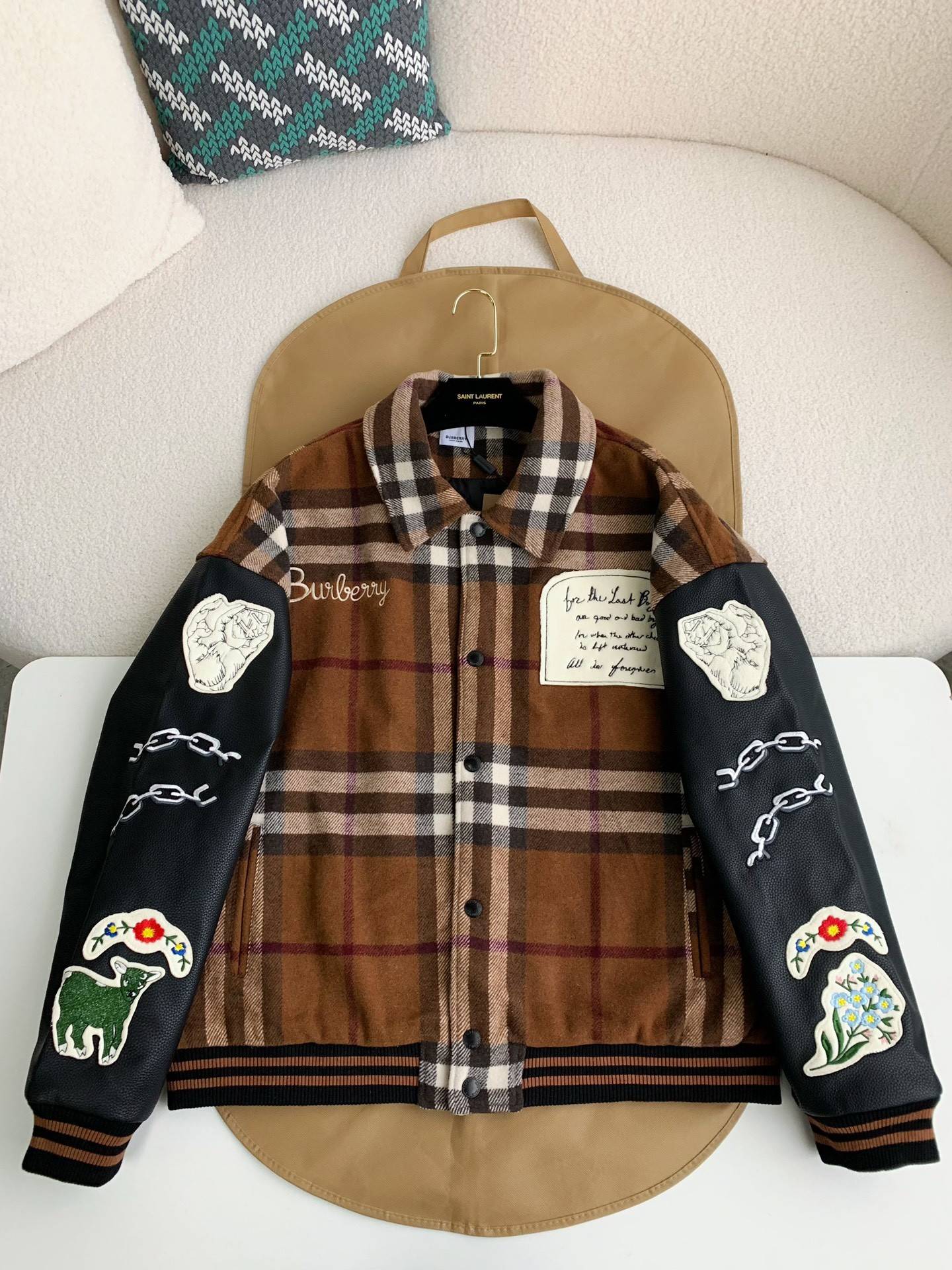 Bv*b*rry Men’s Varsity Jackets
