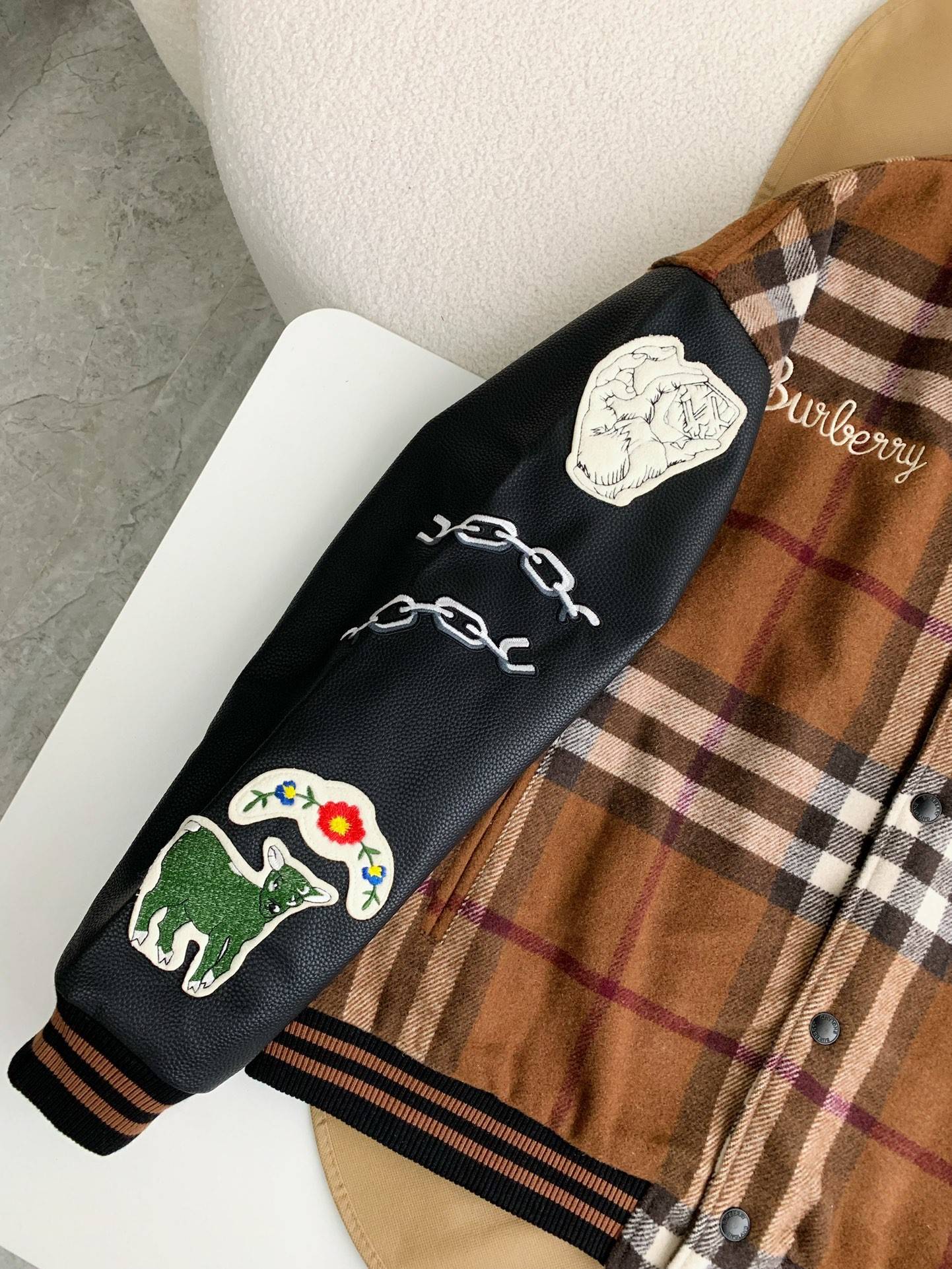 Bv*b*rry Men’s Varsity Jackets