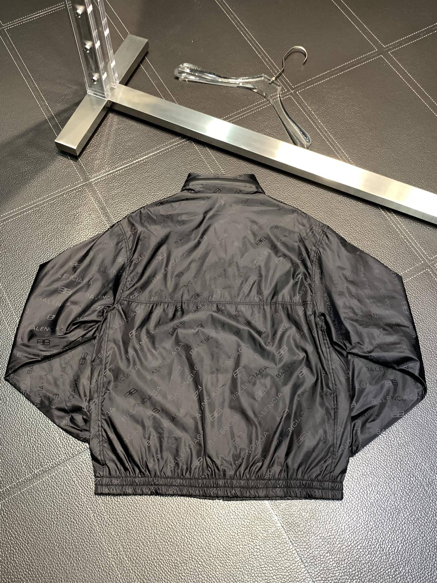 Ba1en*iaga hooded stand collar jacket