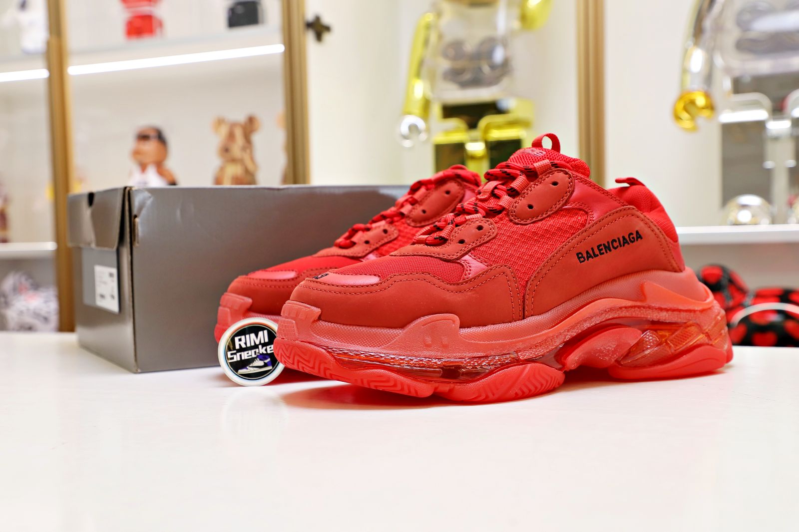 Ba1en*iaga TRIPLE S RED