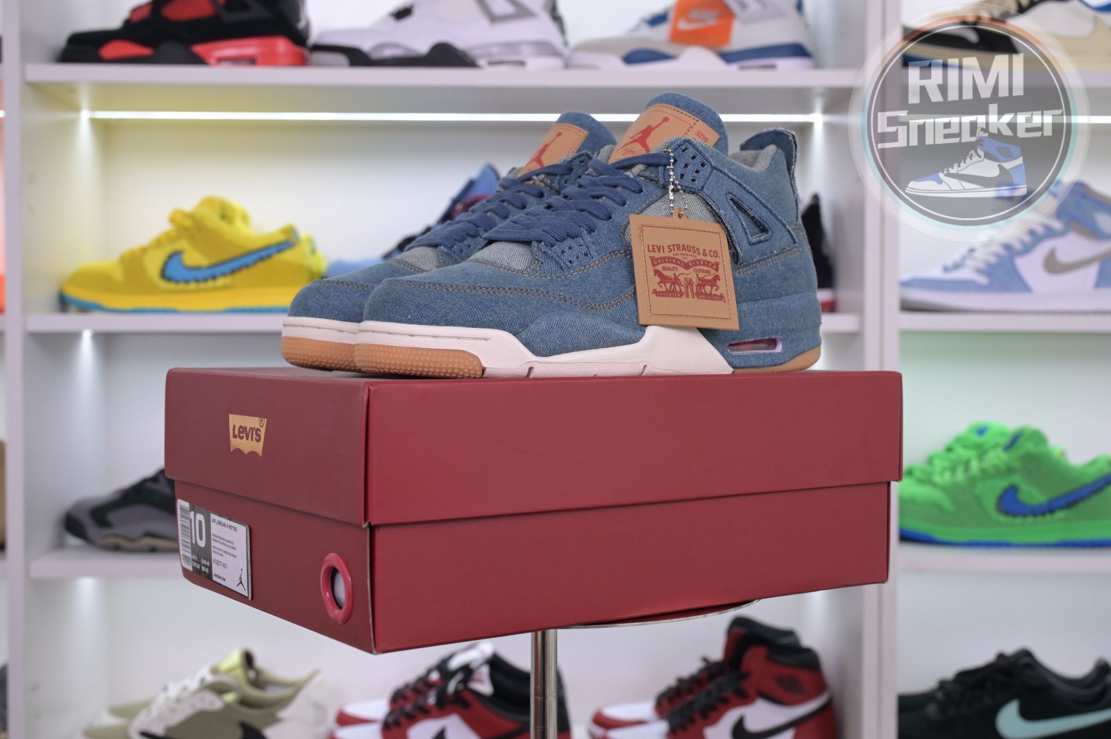 Jordan Air Jordan 4 retro Leu*s denim