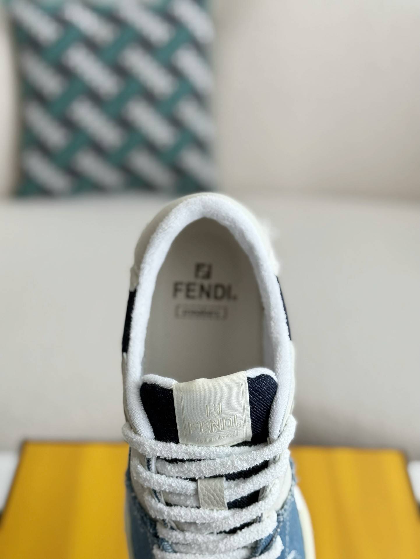 F**di Low-top denim shoes