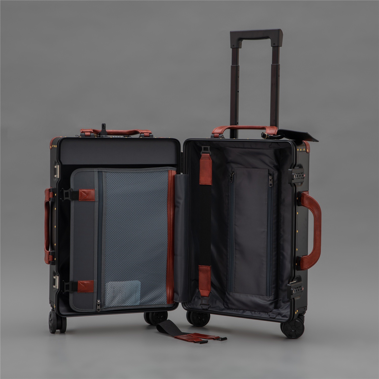 Gvc*1 Luggage/Trolley Case Aluminum-Magnesium Alloy Cabin Case Size: 20 inches