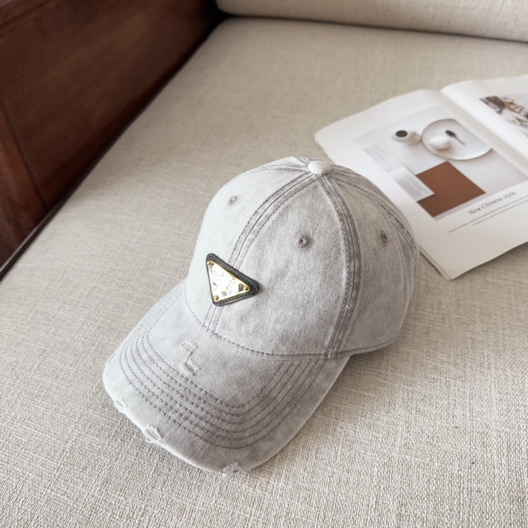 [#4809] Pra*a baseball cap peaked ca p hat