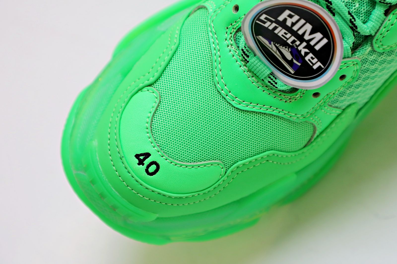 Ba1en*iaga Triple S Clear Sole green