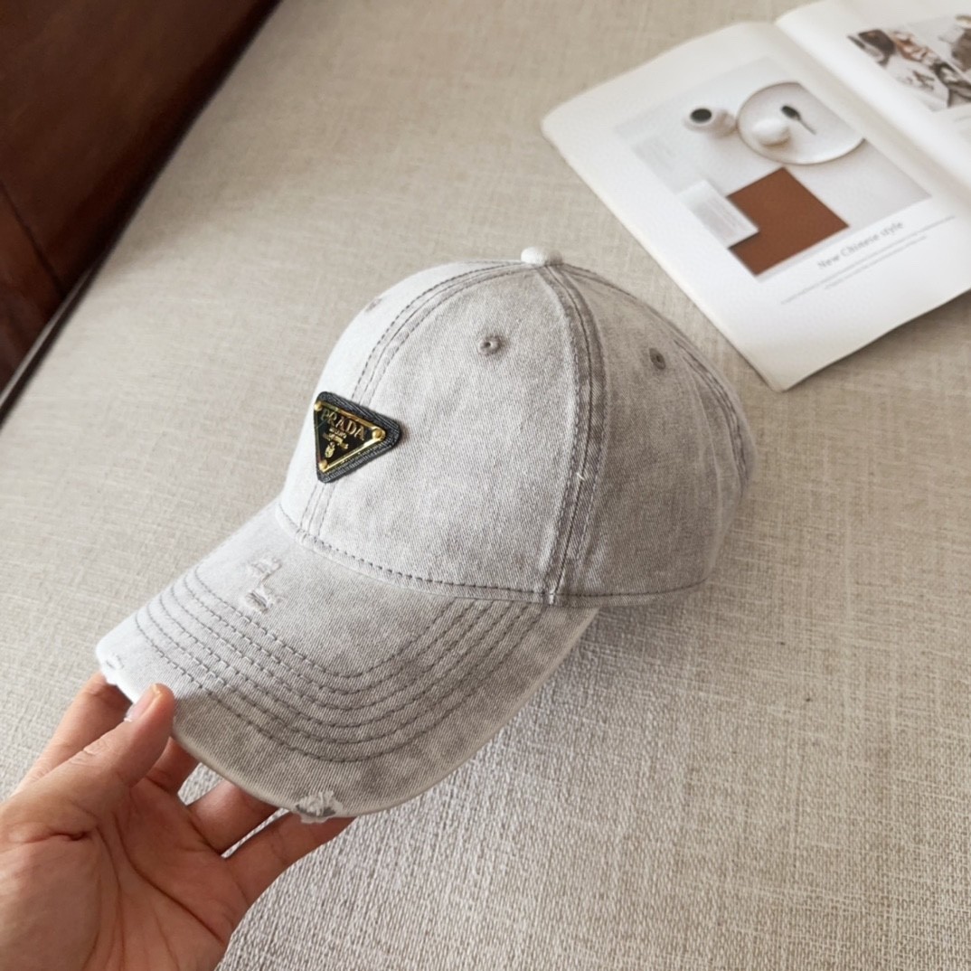 [#4809] Pra*a baseball cap peaked ca p hat