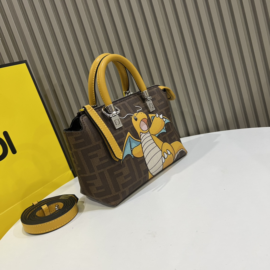 F**di Mini ByThe Way Mini Bag Model: 6013 Size 17x18x8cm