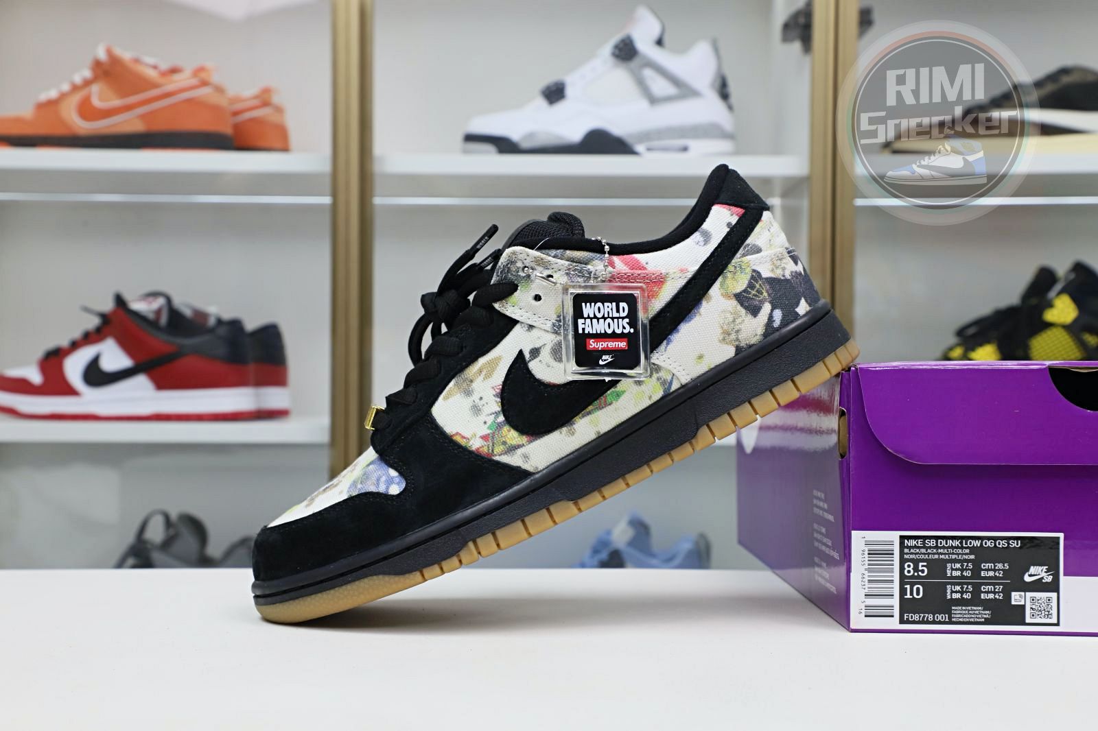 Svp*me x Nike SB DunkLow"Rammellzee"