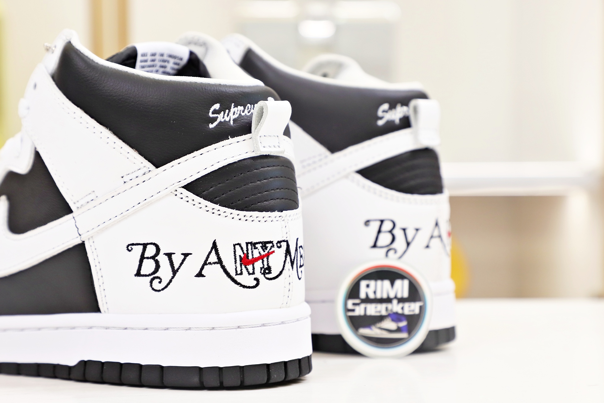NIKE SB DUNK HIGH Svp*me BY ANY MEANS