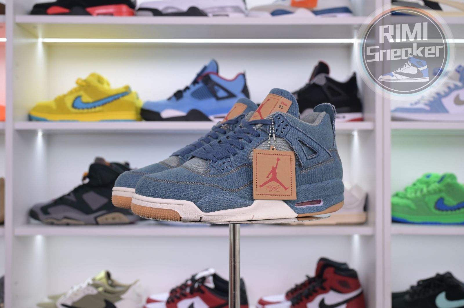 Jordan Air Jordan 4 retro Leu*s denim