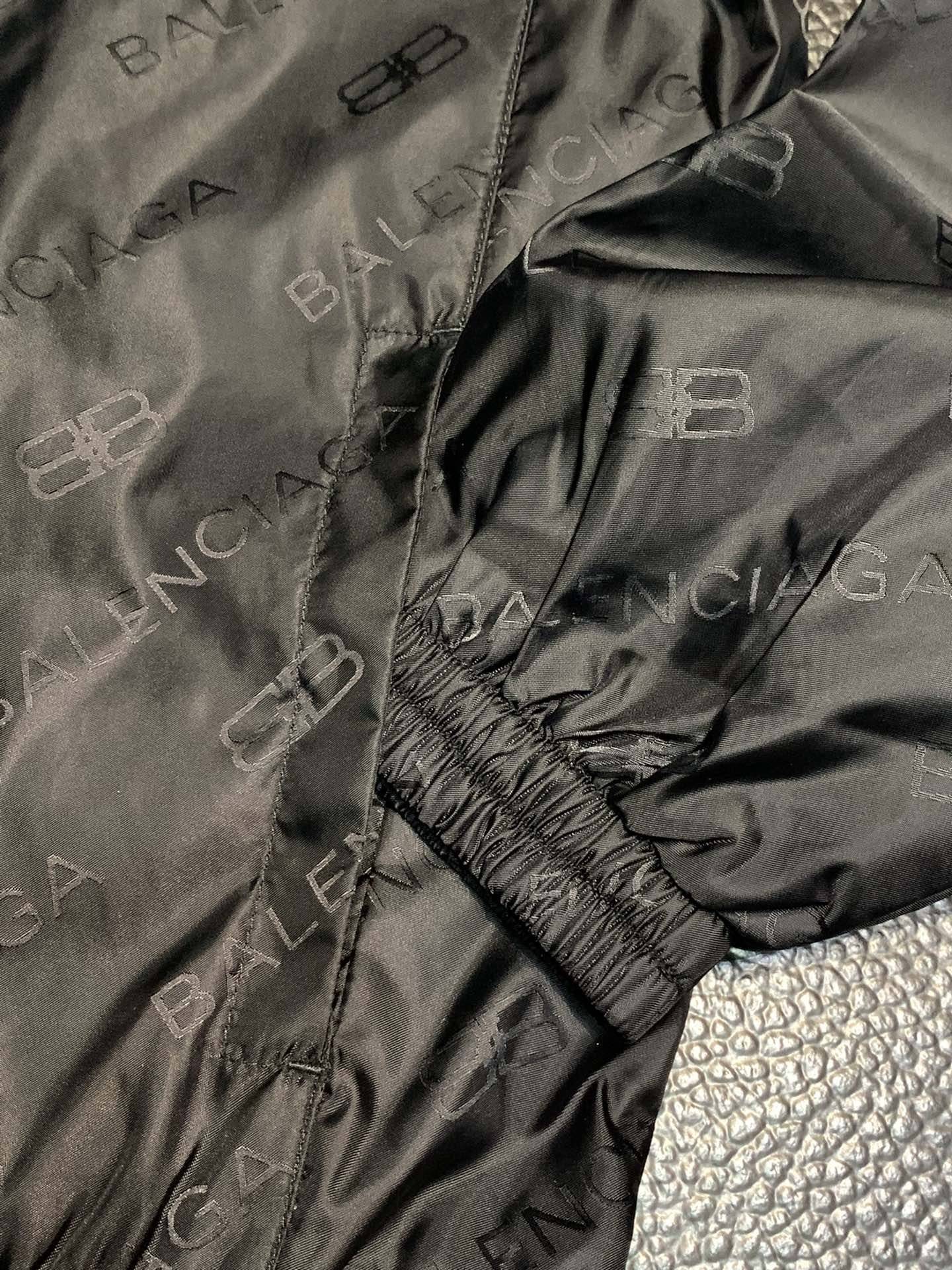 Ba1en*iaga hooded stand collar jacket