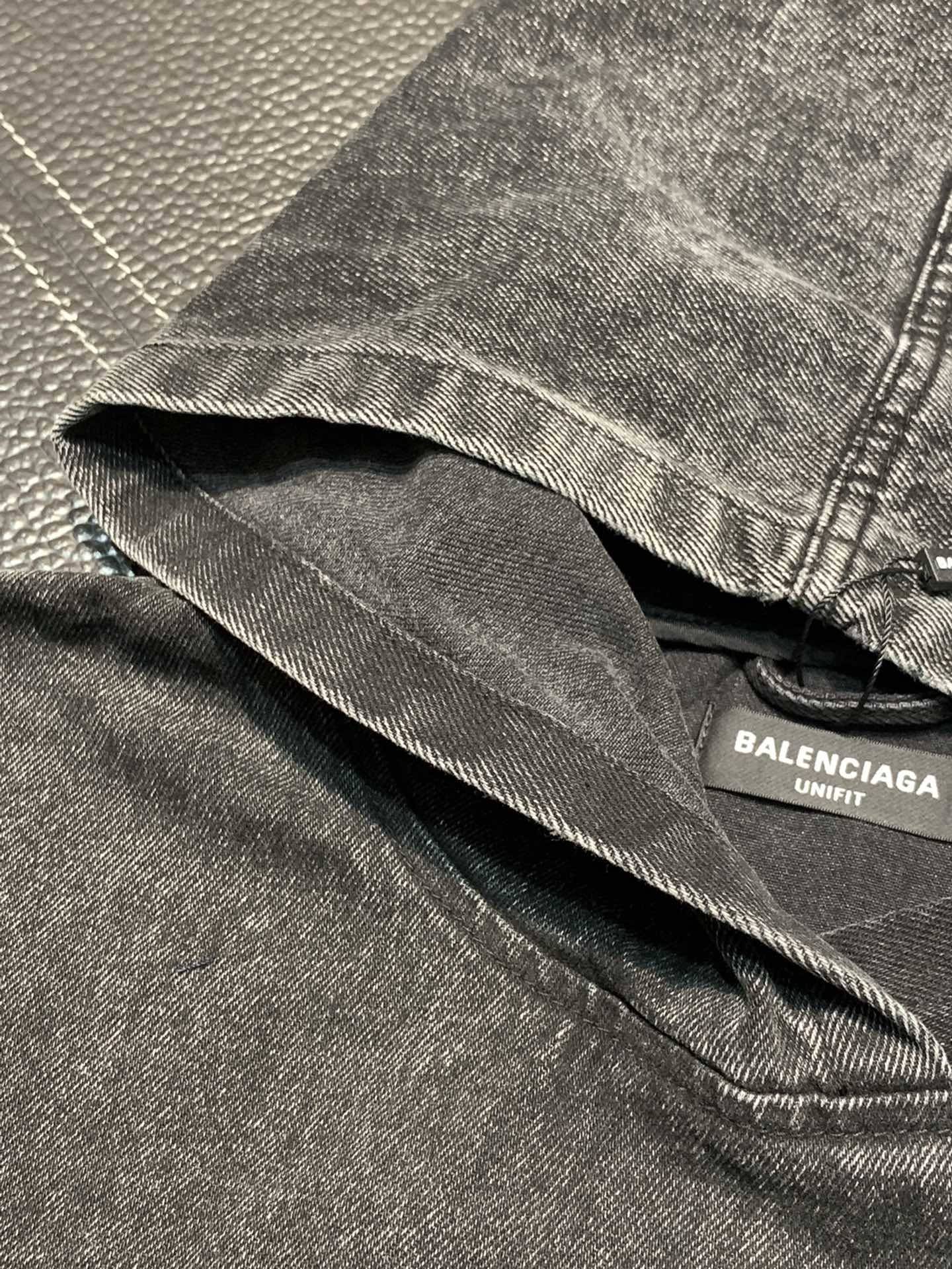 Ba1en*iaga  hooded stand collar jacket