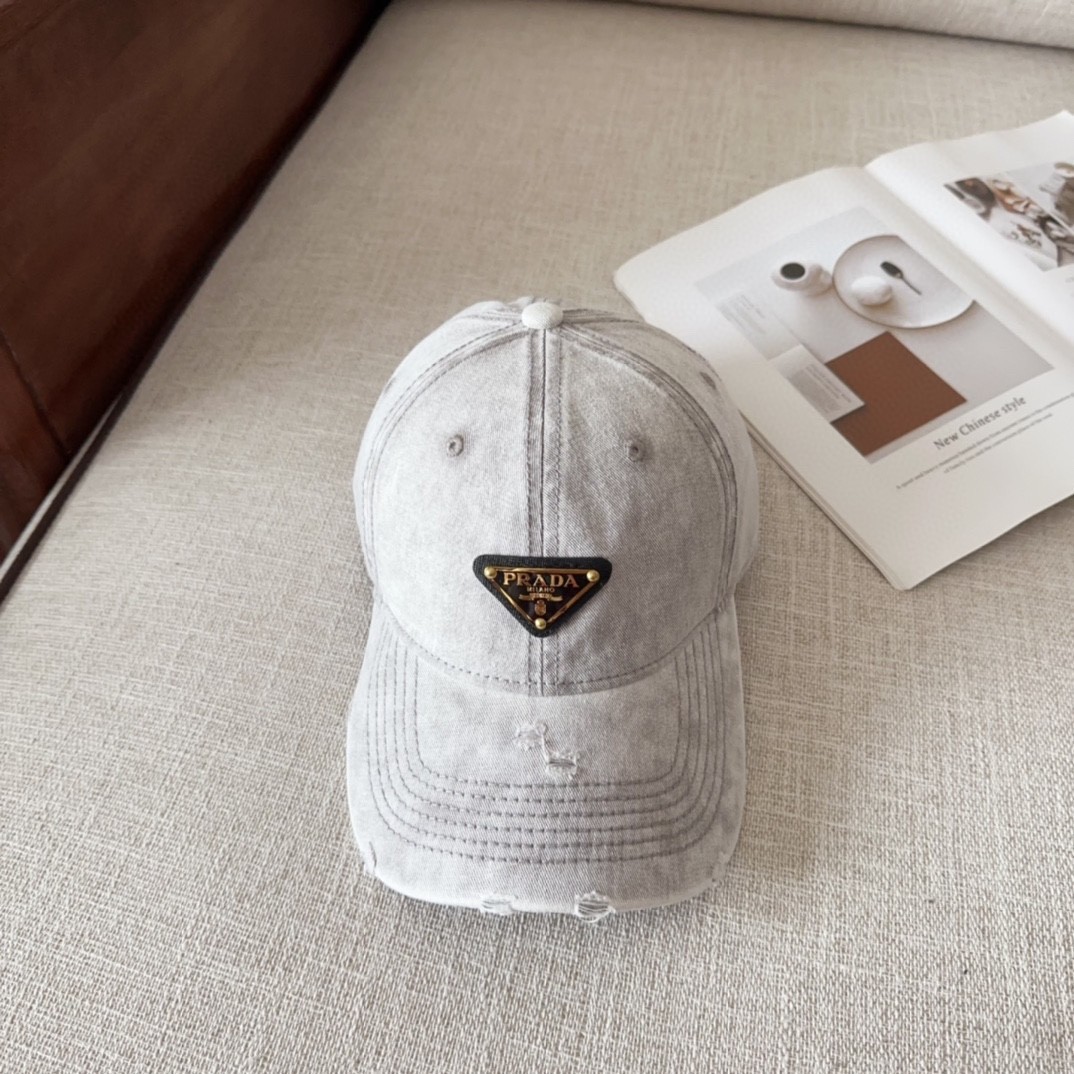 [#4809] Pra*a baseball cap peaked ca p hat