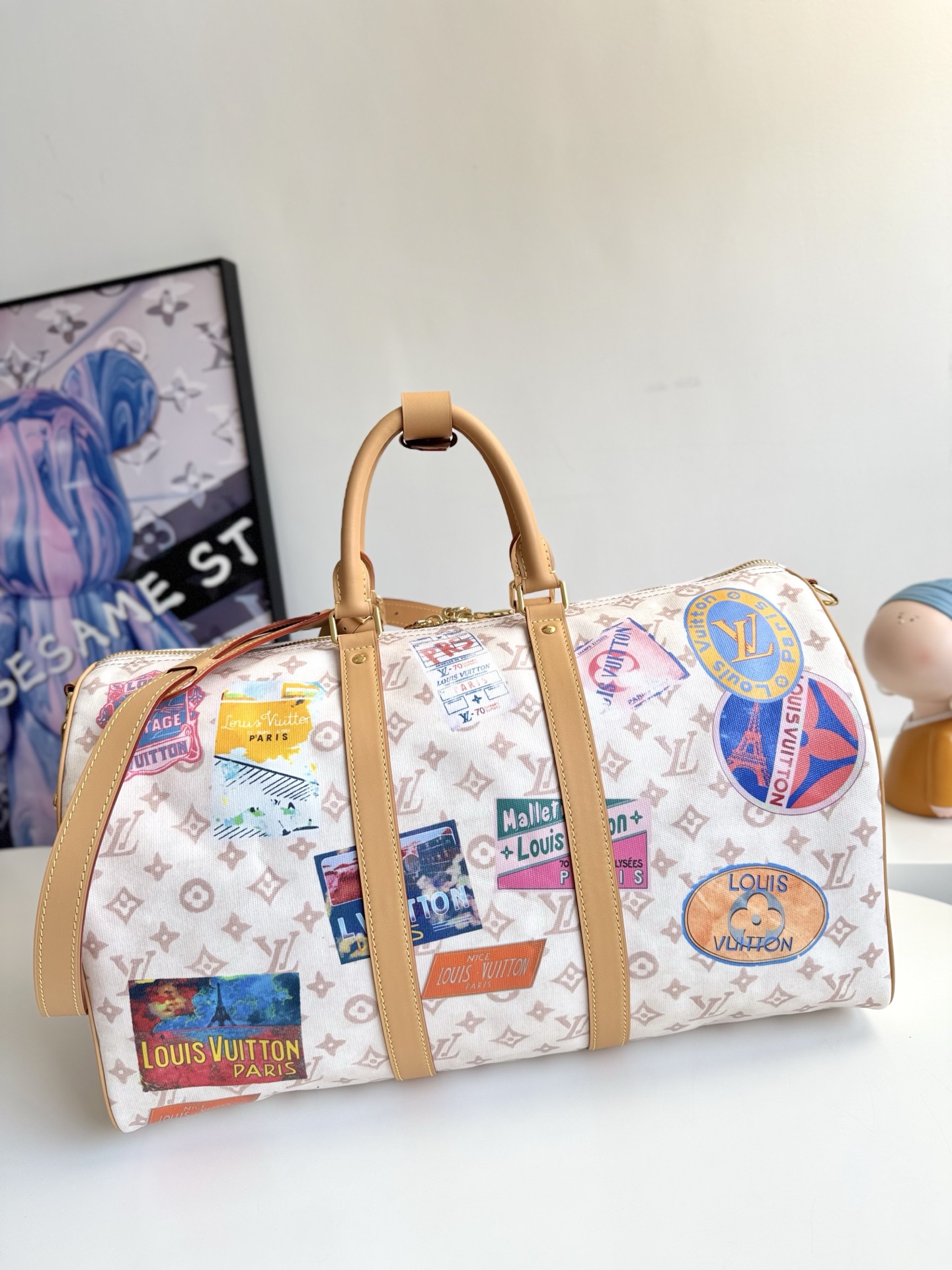Keepall Bandoulière 45 Monogram Dune M14736