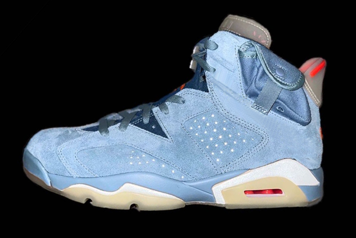 Travis Scott x Air Jordan 6  ‘’Light Blue‘’