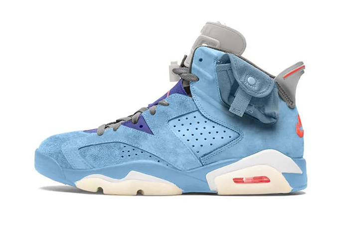 Travis Scott x Air Jordan 6 ‘’Light Blue‘’