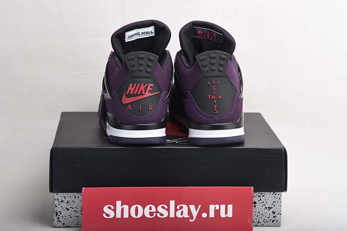 Air Jordan 4 Retro purple dynasty TRAVIS SCOTT 766302