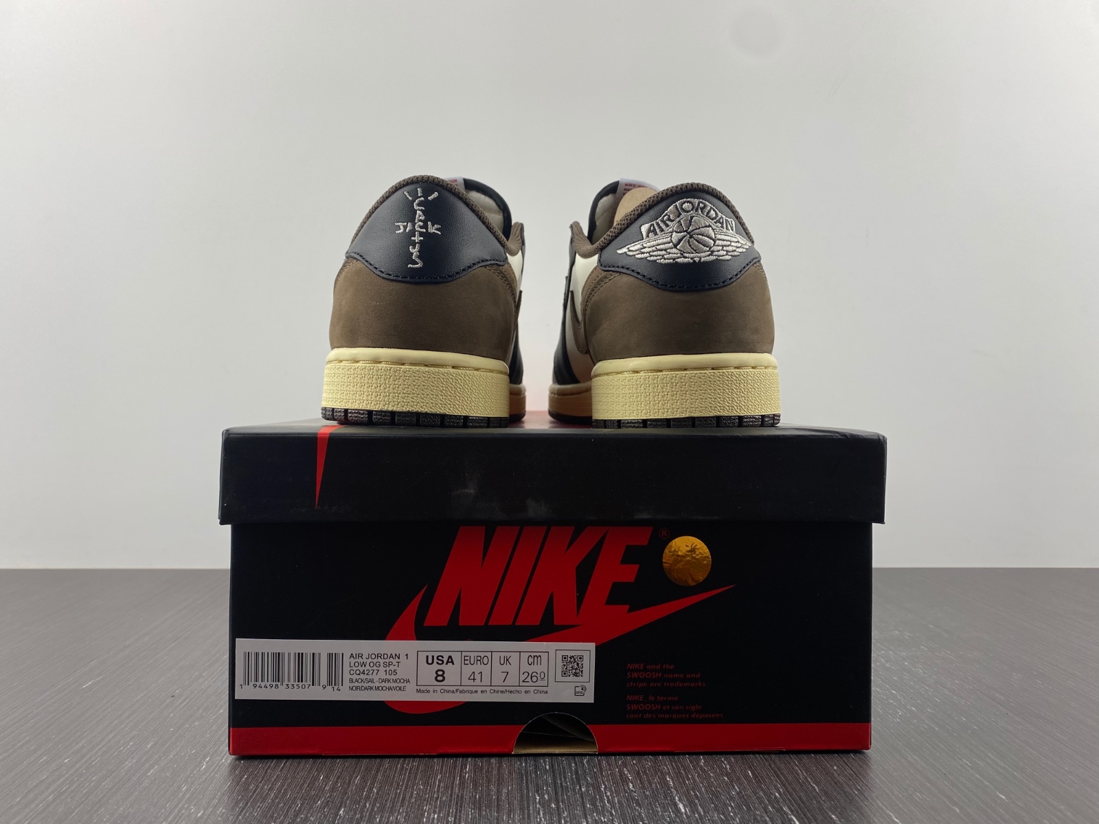 Travis Scott x Air Jordan 1 Low Dark Mocha Black