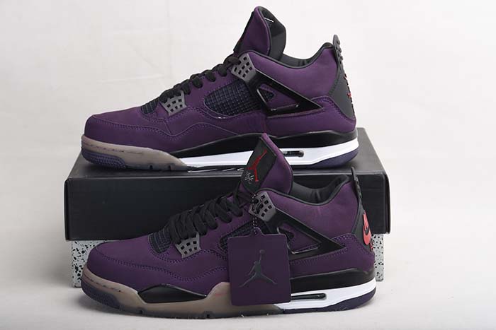 Air Jordan 4 Retro purple dynasty TRAVIS SCOTT 766302