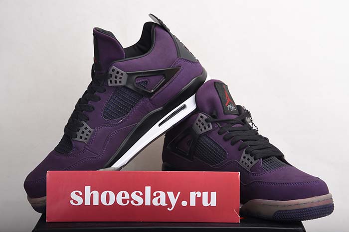 Air Jordan 4 Retro purple dynasty TRAVIS SCOTT 766302