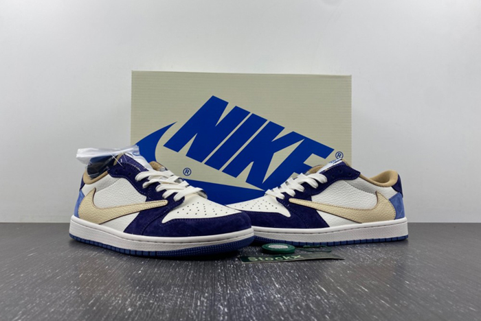 Fragment design x Travis Scott x Jordan 1 Low