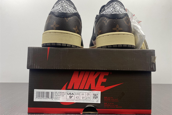 Air Jordan 1 Low x Fragment x Travis Scott