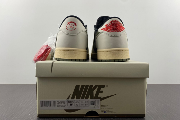 Travis Scott x Air Jordan 1 Low OG Olive DZ4137-106