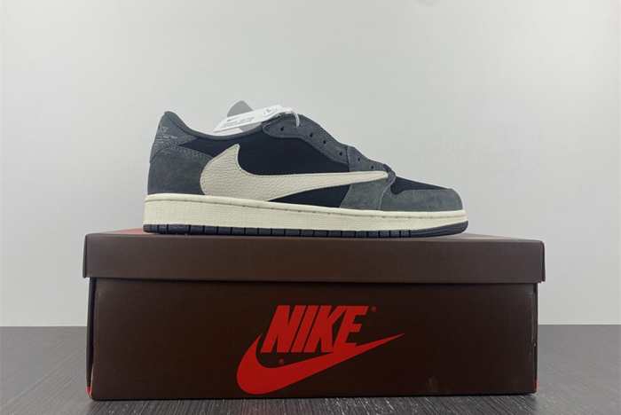 Travis Scott x Air Jordan 1 Low OG Black Phantom