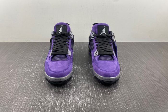 Travis Scott Air Jordan 4 F&F  Purple Black  2024