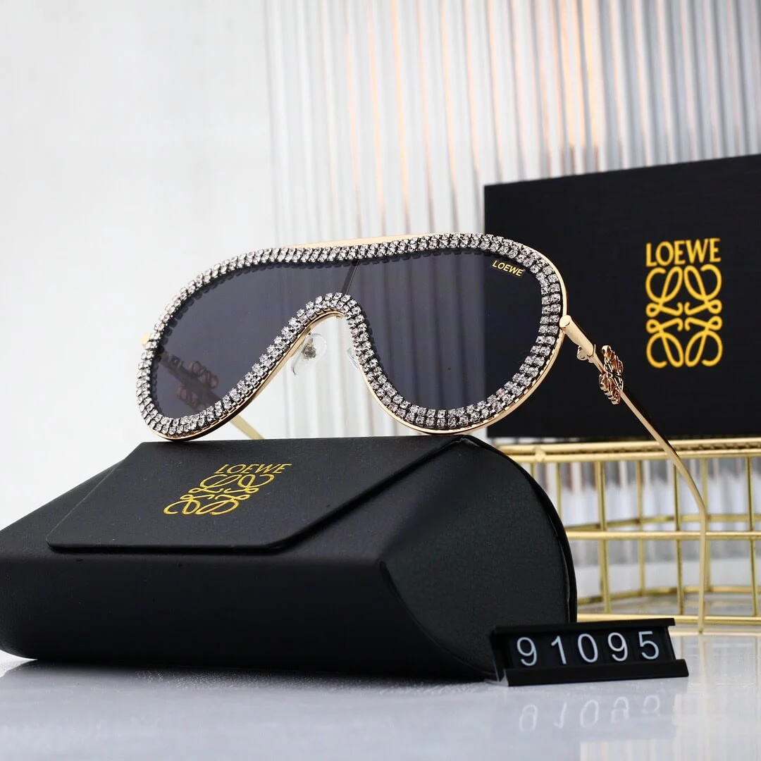 Fashionable D1am0nd Shield Sunglasses