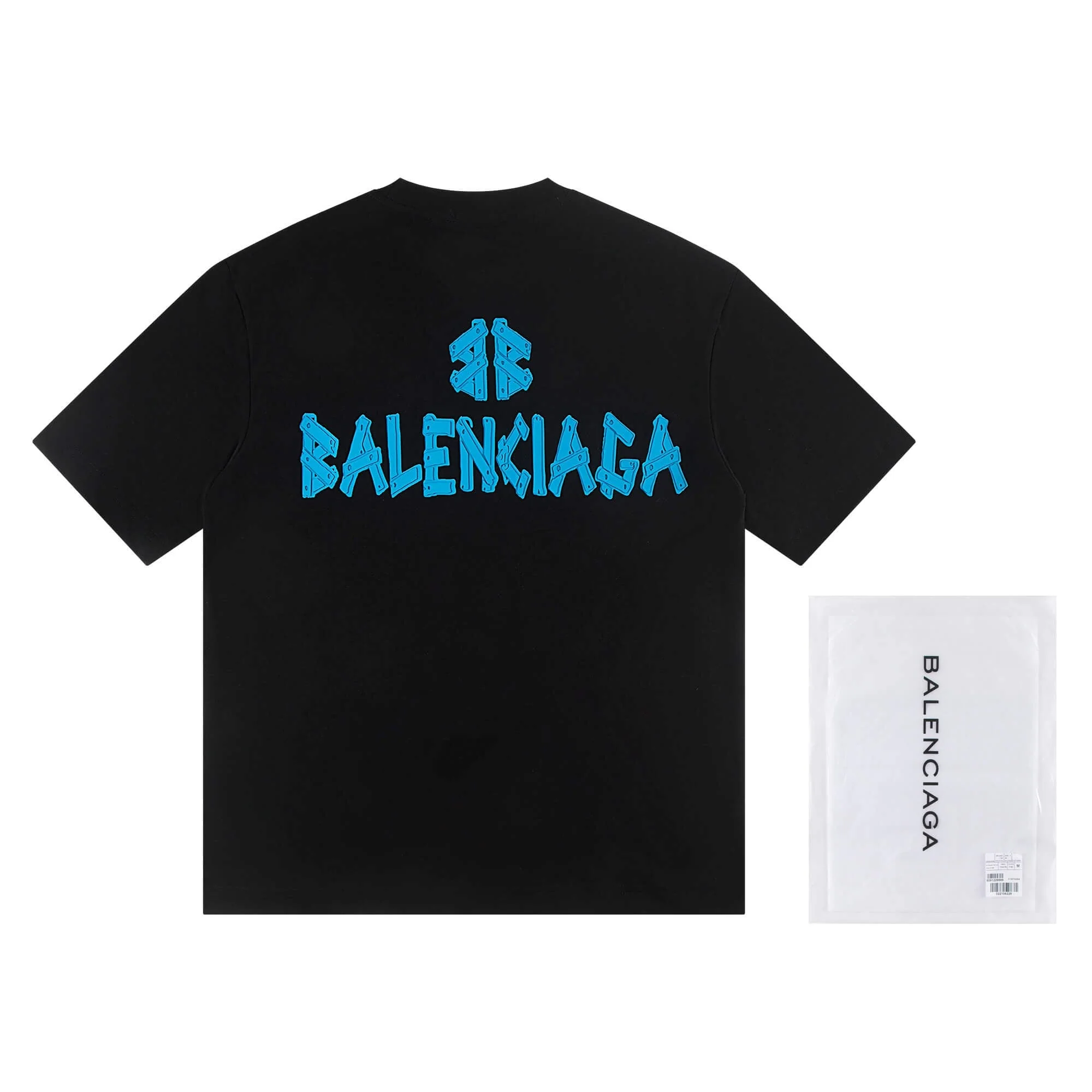 Silicone Letter Design T-Shirt