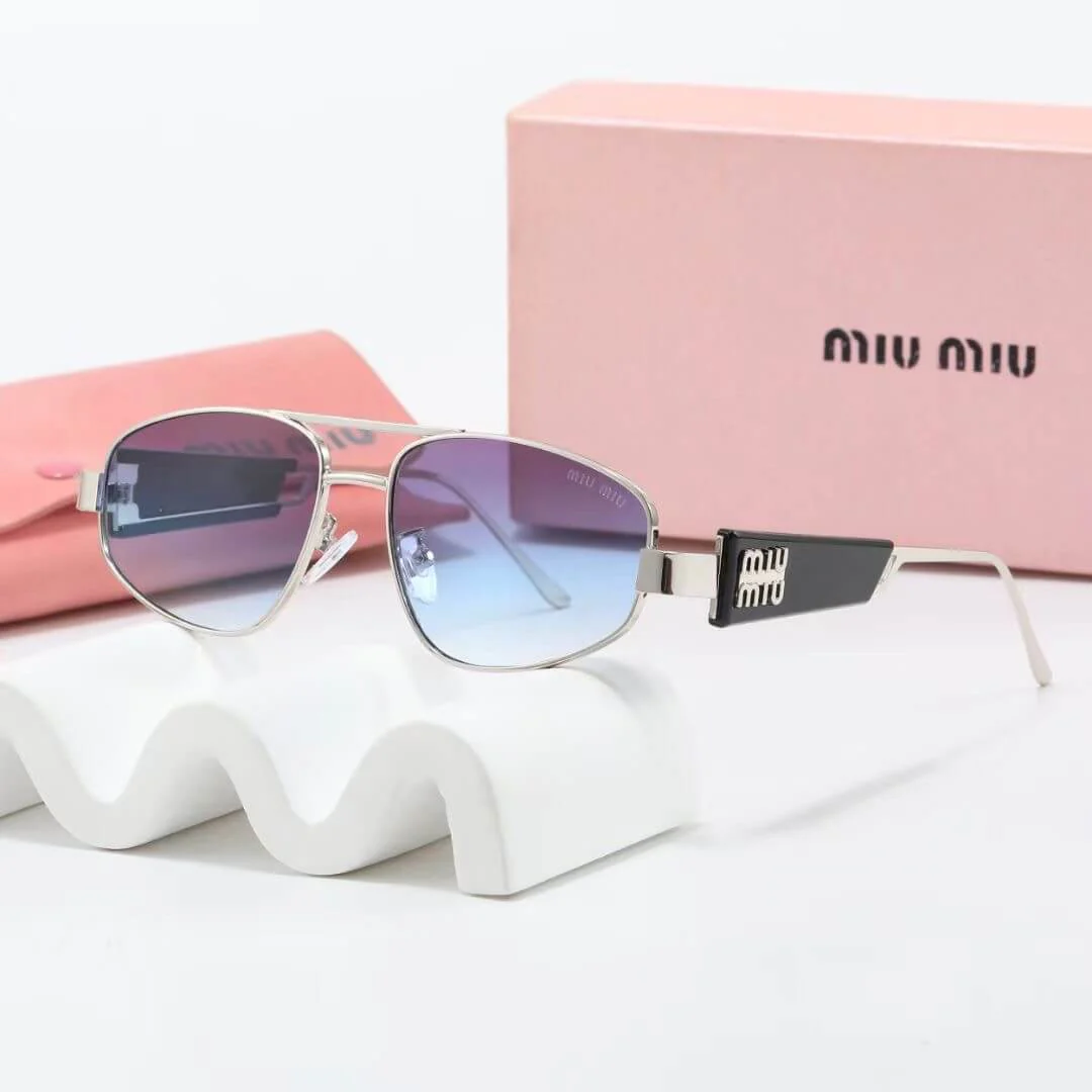 Retro Personalized Temple Aviator Sunglasses