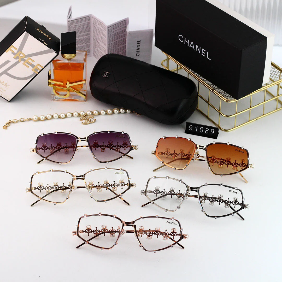 D1am0nd-Style Visor Sunglasses