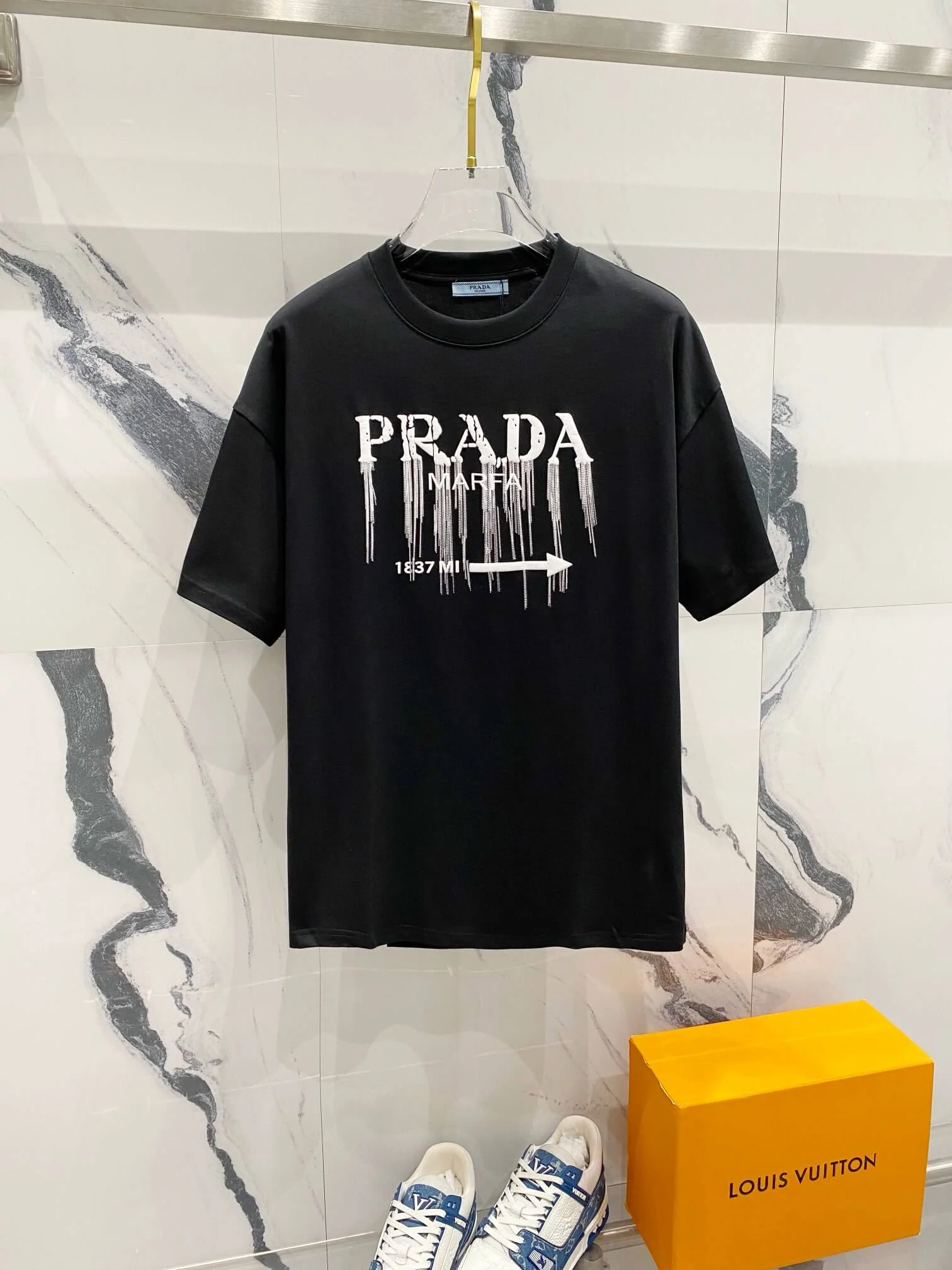 Br0k*n Print T Shirt