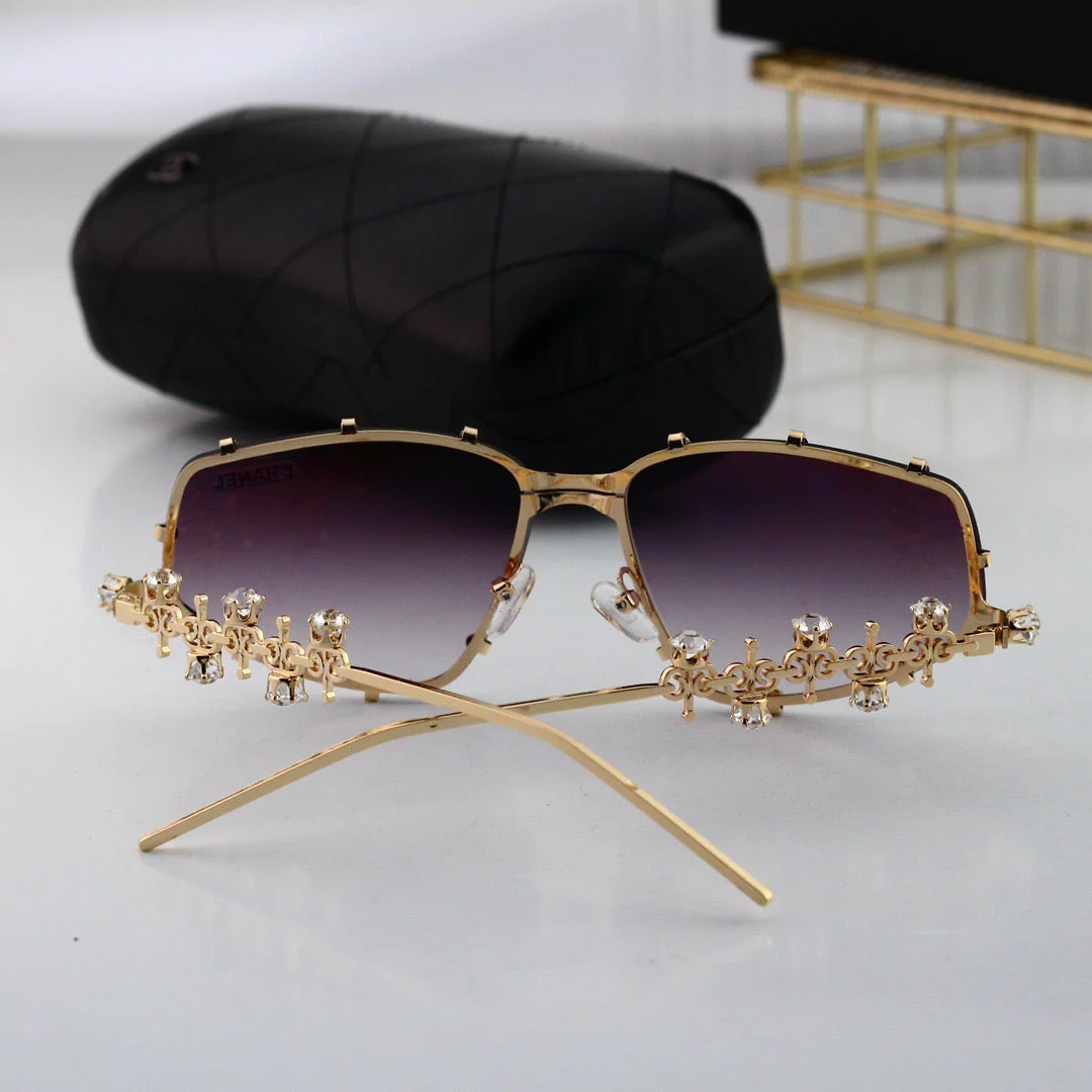 D1am0nd-Style Visor Sunglasses