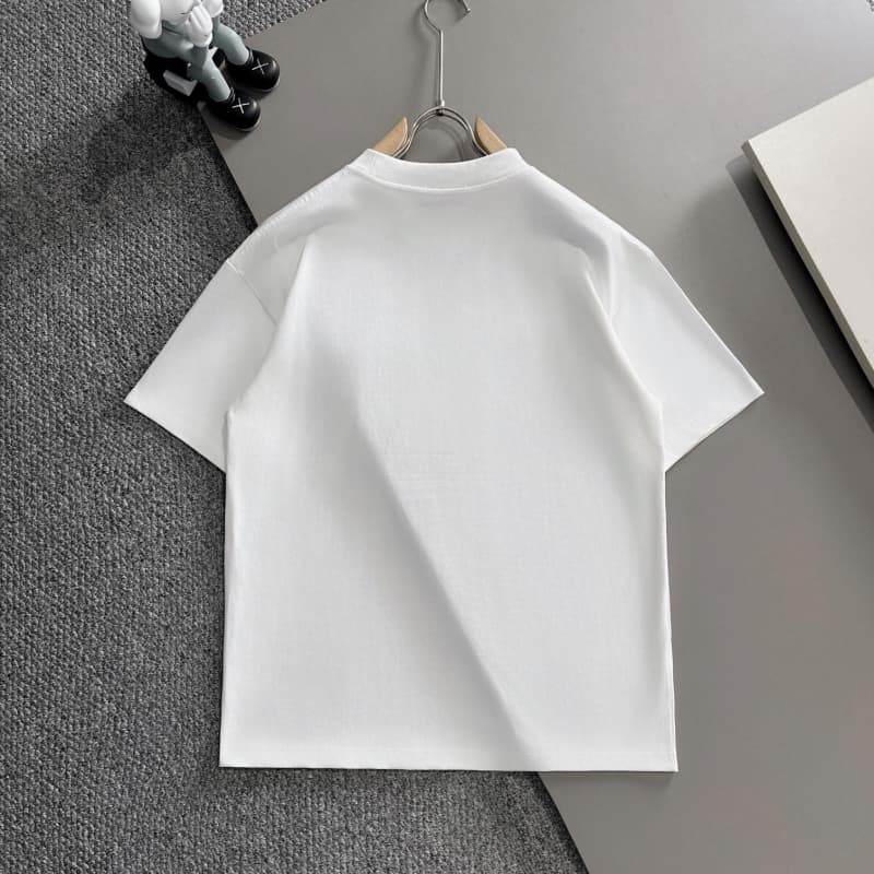 Minimalist Patchwork Embroidered T-Shirt