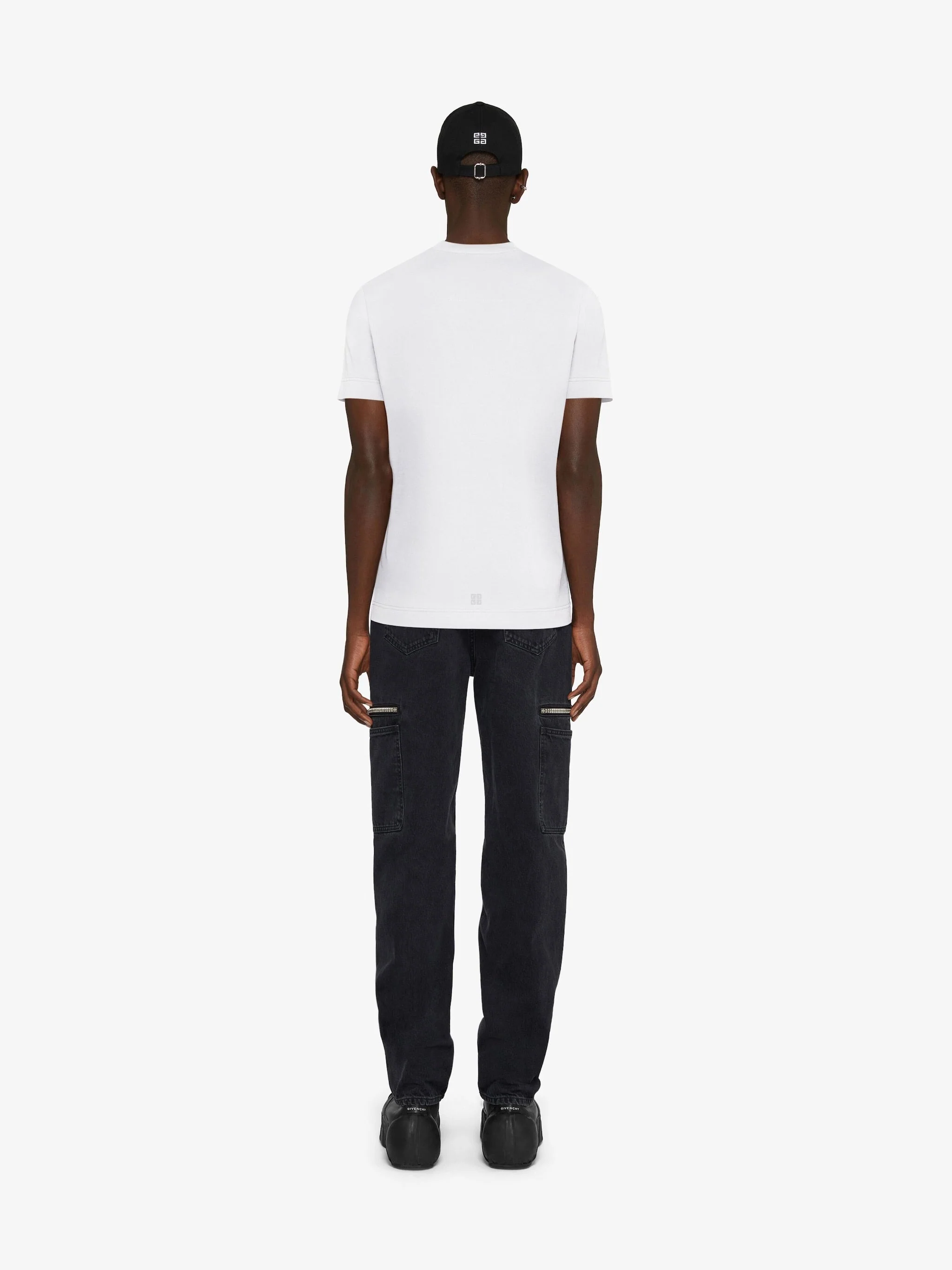 Reflective t-shirt in cotton