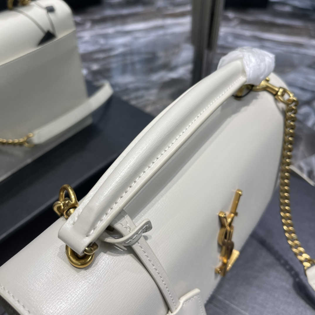 Y51 Sunset Medium Top Handle In Smooth Leather