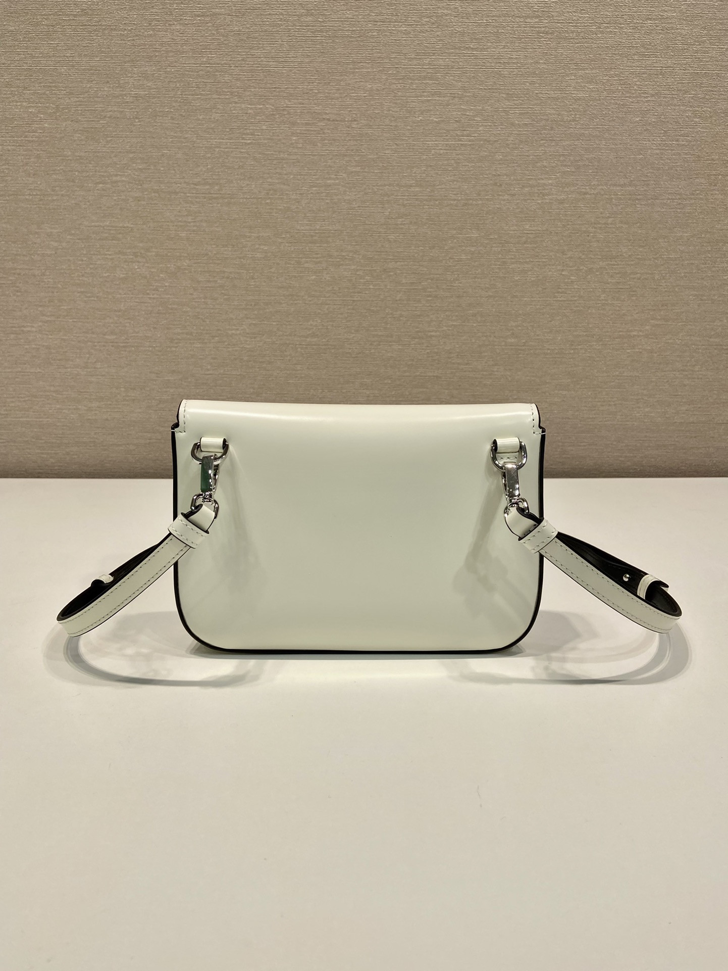 Pra*a Brushed Leather Mini-bag With Shoulder Strap Bag