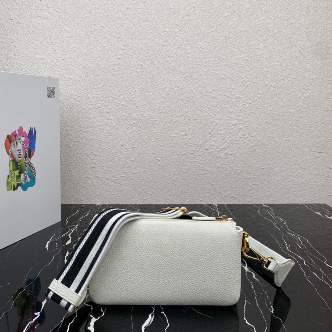Pra*a Leather Shoulder Bag