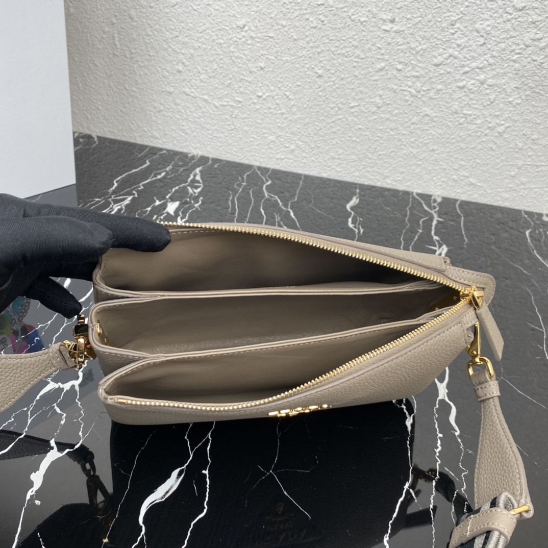 Pra*a Leather Shoulder Bag