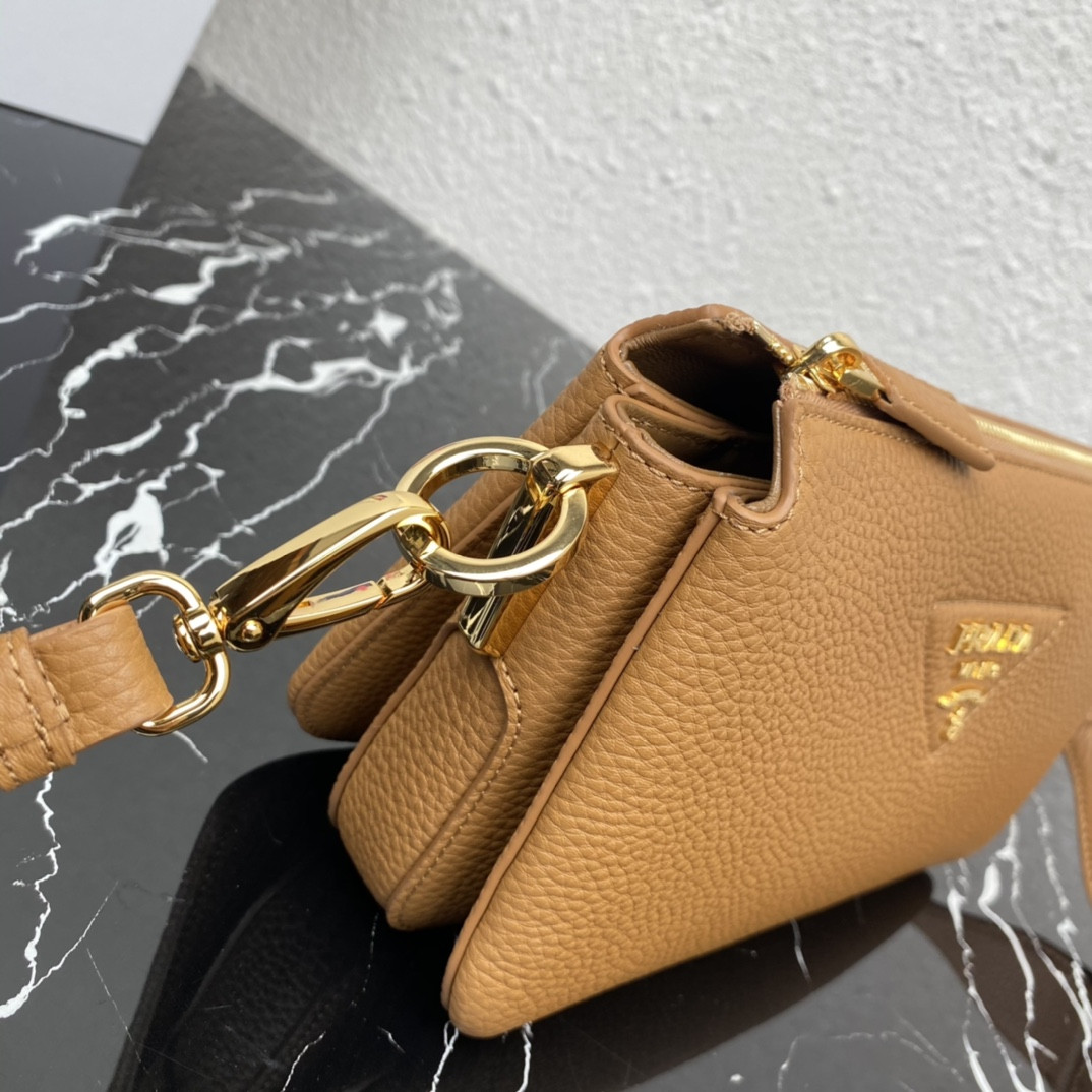 Pra*a Leather Shoulder Bag