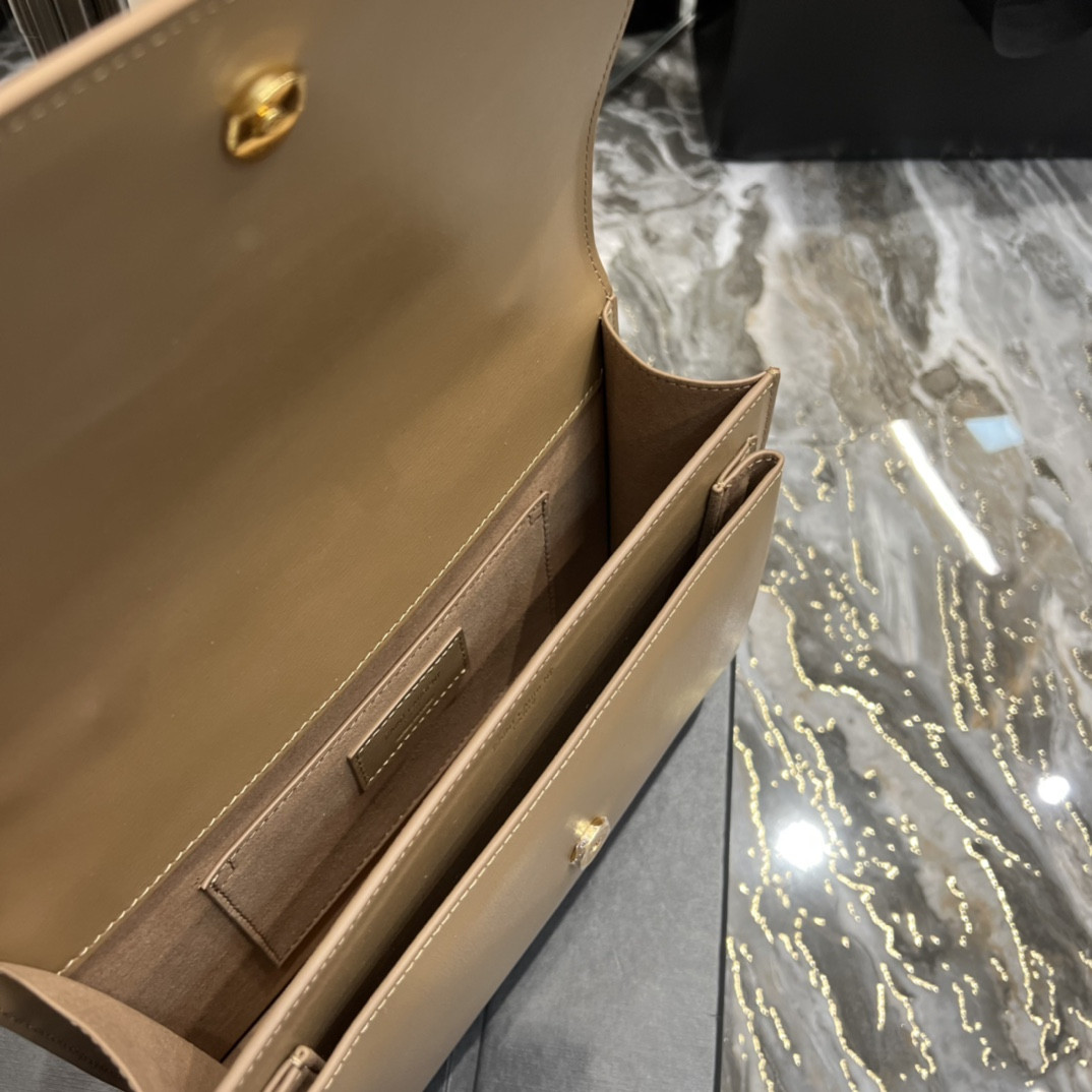 Y51 Sunset Medium Top Handle In Smooth Leather