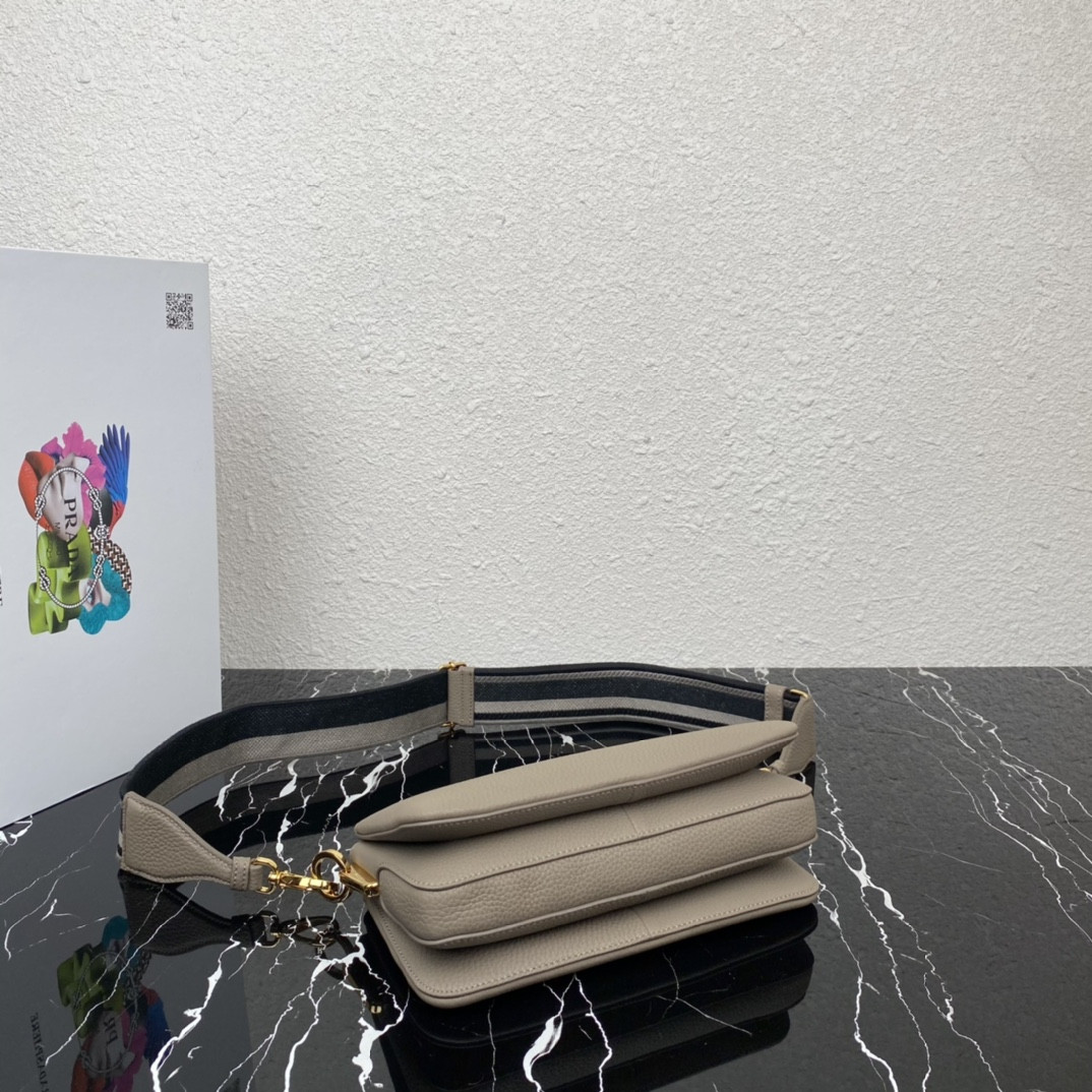 Pra*a Leather Shoulder Bag